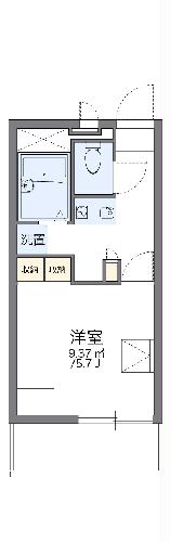 レオパレスＡＩの間取り