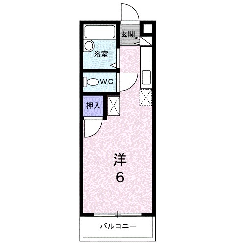 リバーサイド翠の間取り