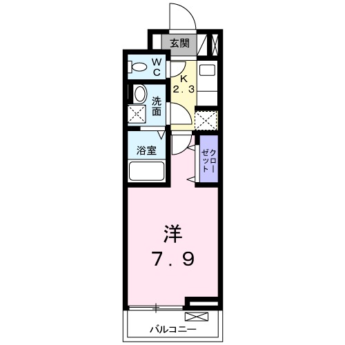ウィステリア甲府の間取り