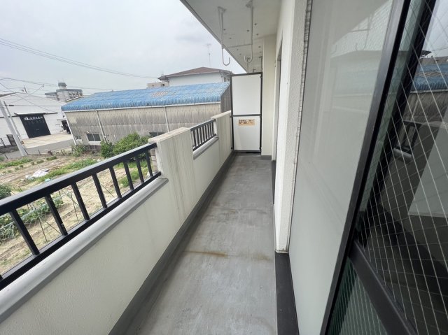 12/24 バルコニー