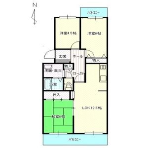 祖父江コーポの間取り