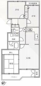 T’s garden横浜反町の間取り