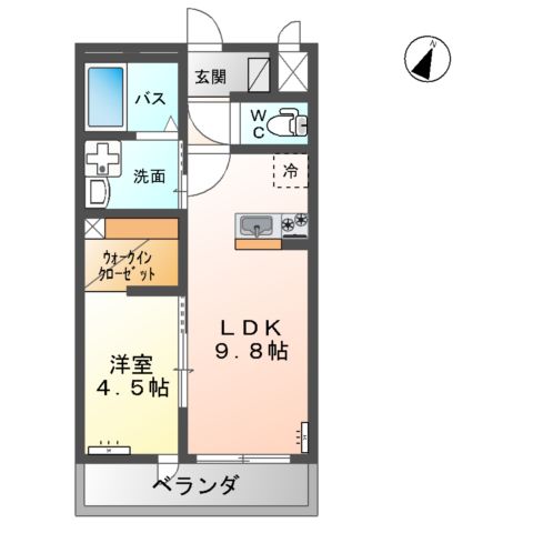 フリーレイ(Freely)の間取り