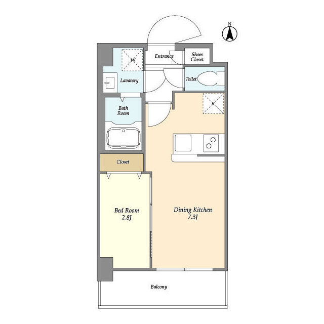 ドゥーエ青砥の間取り