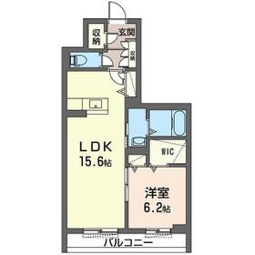 アドニス柏の間取り