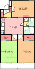 ベルシャンブル弐番館の間取り