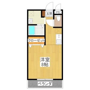 ペティーナA棟の間取り