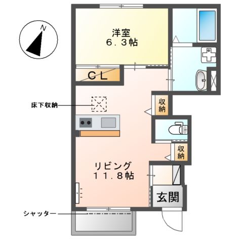 セーフティ ハイツの間取り