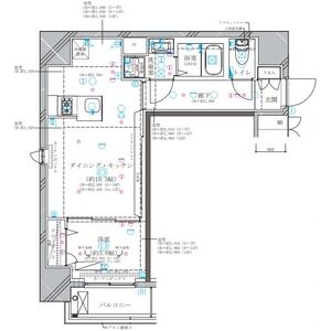 ディアレイシャス東別院Ⅱの間取り