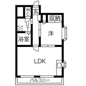 クラシティ御幸の間取り