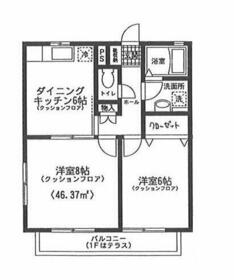 メゾングリシーヌC棟の間取り