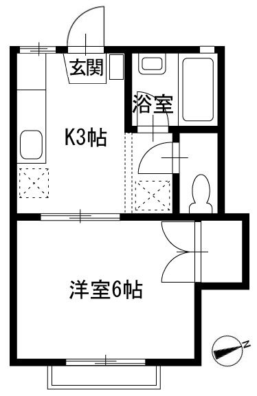 ナリタプラザの間取り