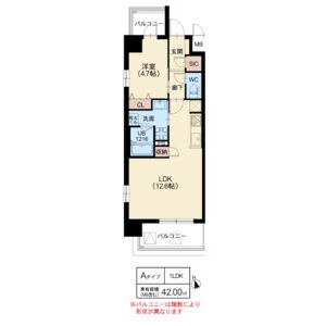 スプランディッドVIII(エイト)の間取り