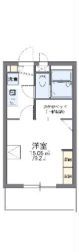 レオパレス松島中前の間取り