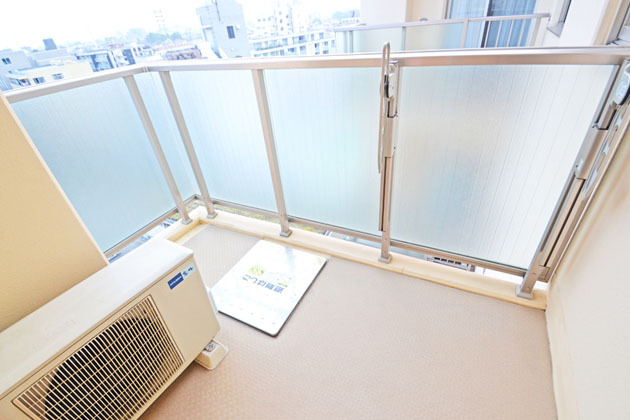 10/23 バルコニー