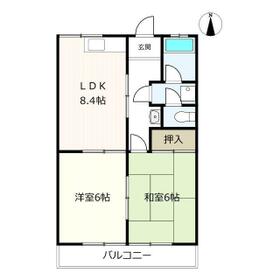 ロワメゾンのぞみの間取り