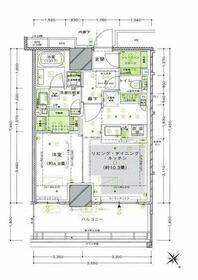 ドレッセタワー武蔵小杉の間取り