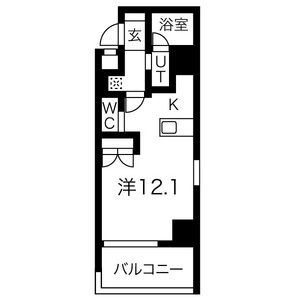 RFコンフォール江坂の間取り
