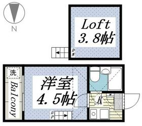 ジュネパレス草加第04の間取り