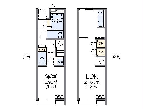レオネクスト春日岡ファミリアの間取り