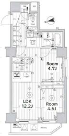 メイクス上野の間取り