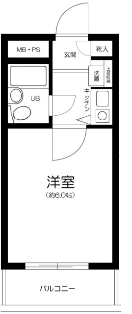 アサカシオン大岡山の間取り