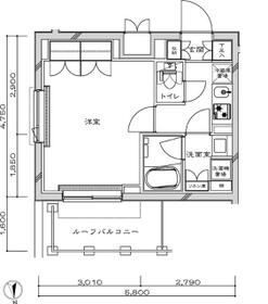 ルーブル聖蹟桜ヶ丘の間取り