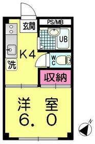 ラフォーレヒグチの間取り