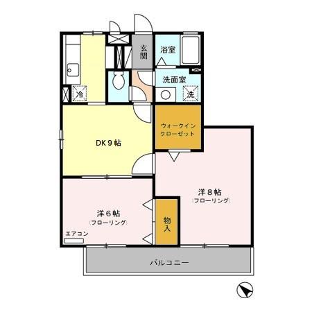 グランメールの間取り