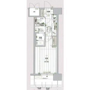 レジュールアッシュジューソーの間取り