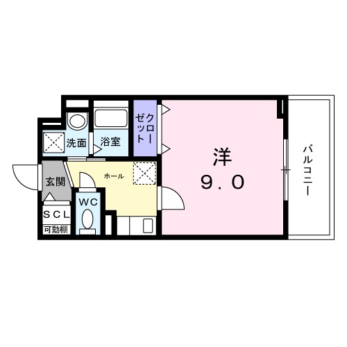 Clarus(クラルス)の間取り