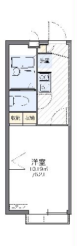 レオパレスＴＡＫＡ　デルタの間取り