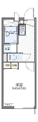 レオパレスコーワ21の間取り