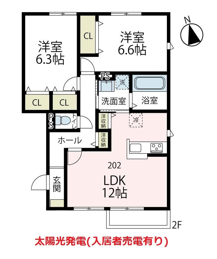 アネシス・Ｔの間取り