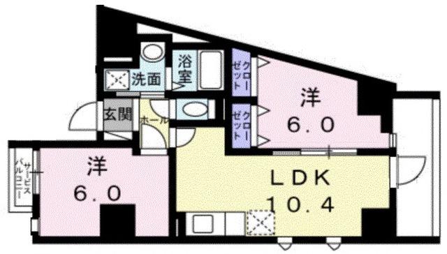 カナール K2の間取り