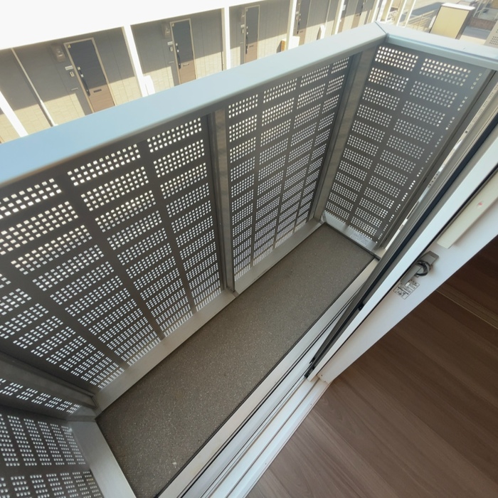 12/23 バルコニー