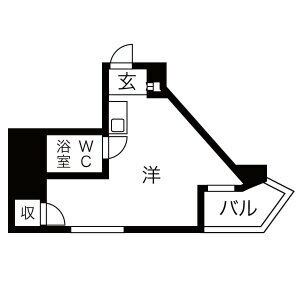 ホーユウコンフォルト東向島の間取り