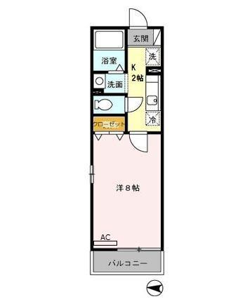 桜プレイスの間取り