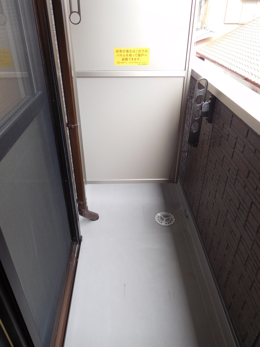 12/22 バルコニー