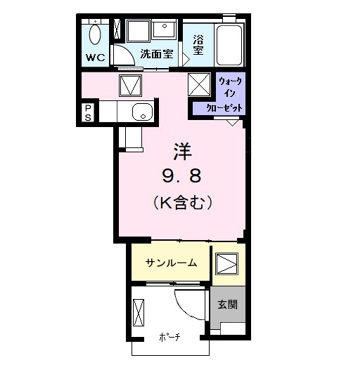 グレイス(grace)の間取り
