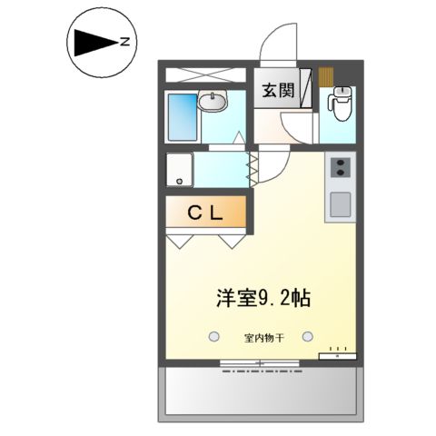 ハイツ御殿山の間取り