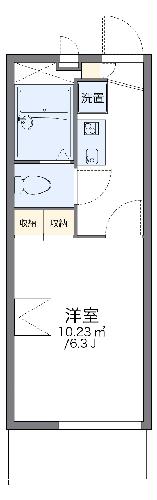 レオパレスリバティーの間取り