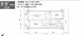 プライムアーバン目黒リバーフロントの間取り