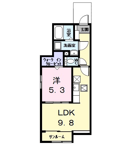 アルドールⅠの間取り