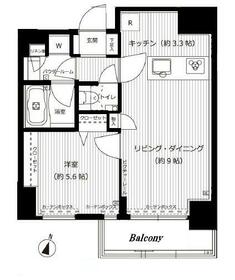 メインステージ九段下の間取り