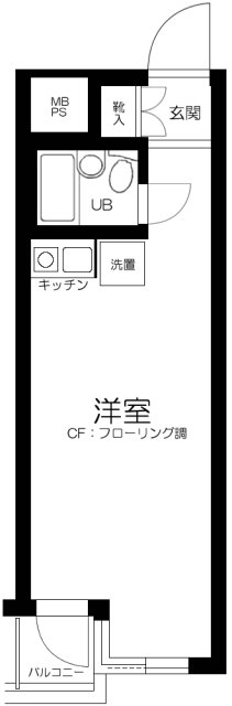 グランドコート駒込の間取り