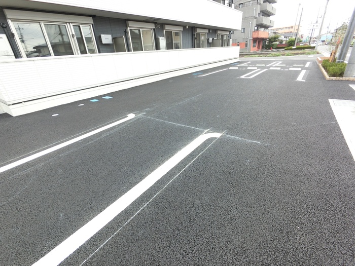 3/12 駐車場