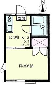 ファミーユ津田沼F棟の間取り