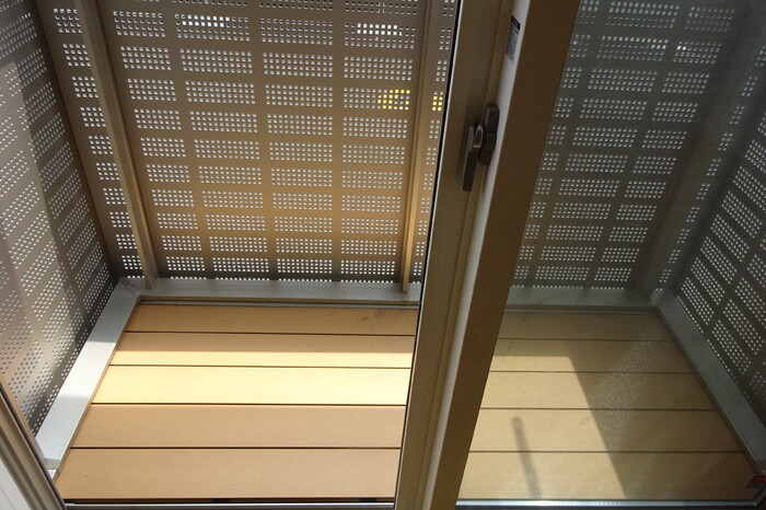 12/18 バルコニー