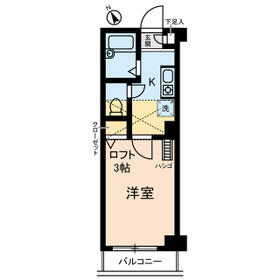 エル市ヶ谷の間取り